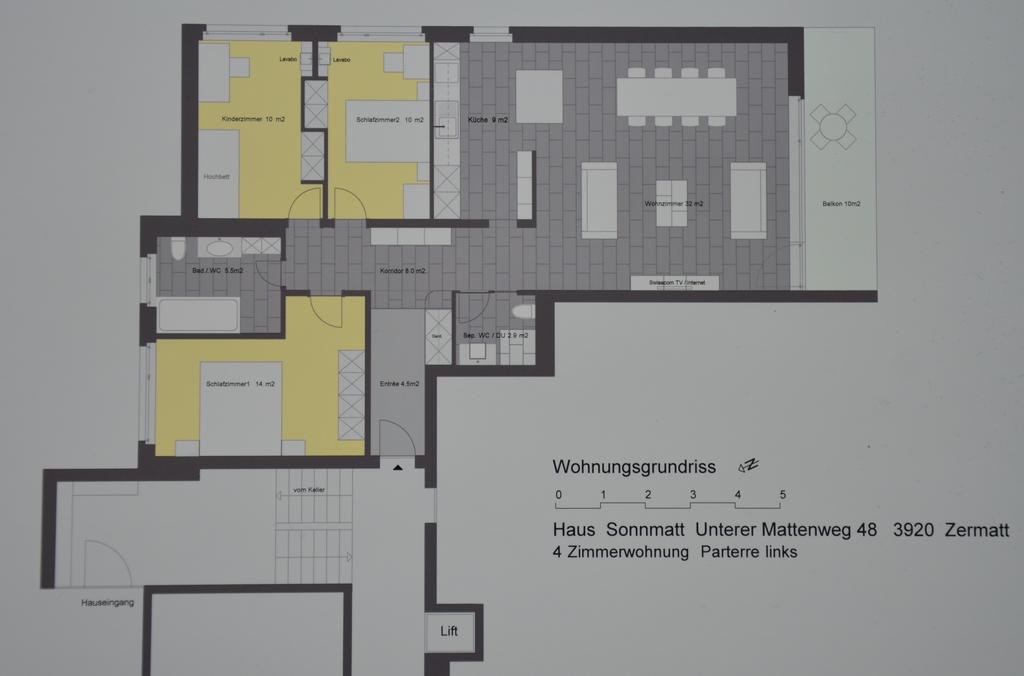 Ferienwohnung Sonnmatt 采尔马特 外观 照片